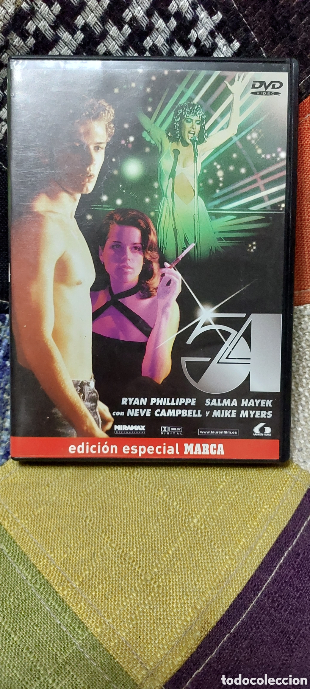 Cine: DVD Estudio 54 -Neve Campbell-