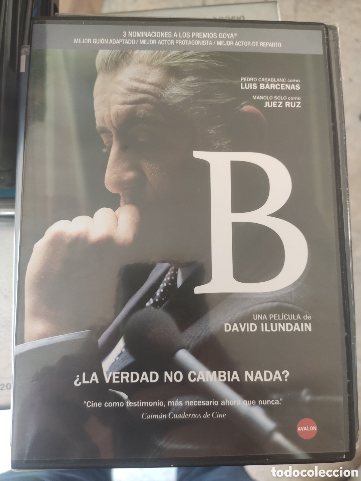 Cine: DVD LUIS BARCENAS B. DAVID ILUNDAIN