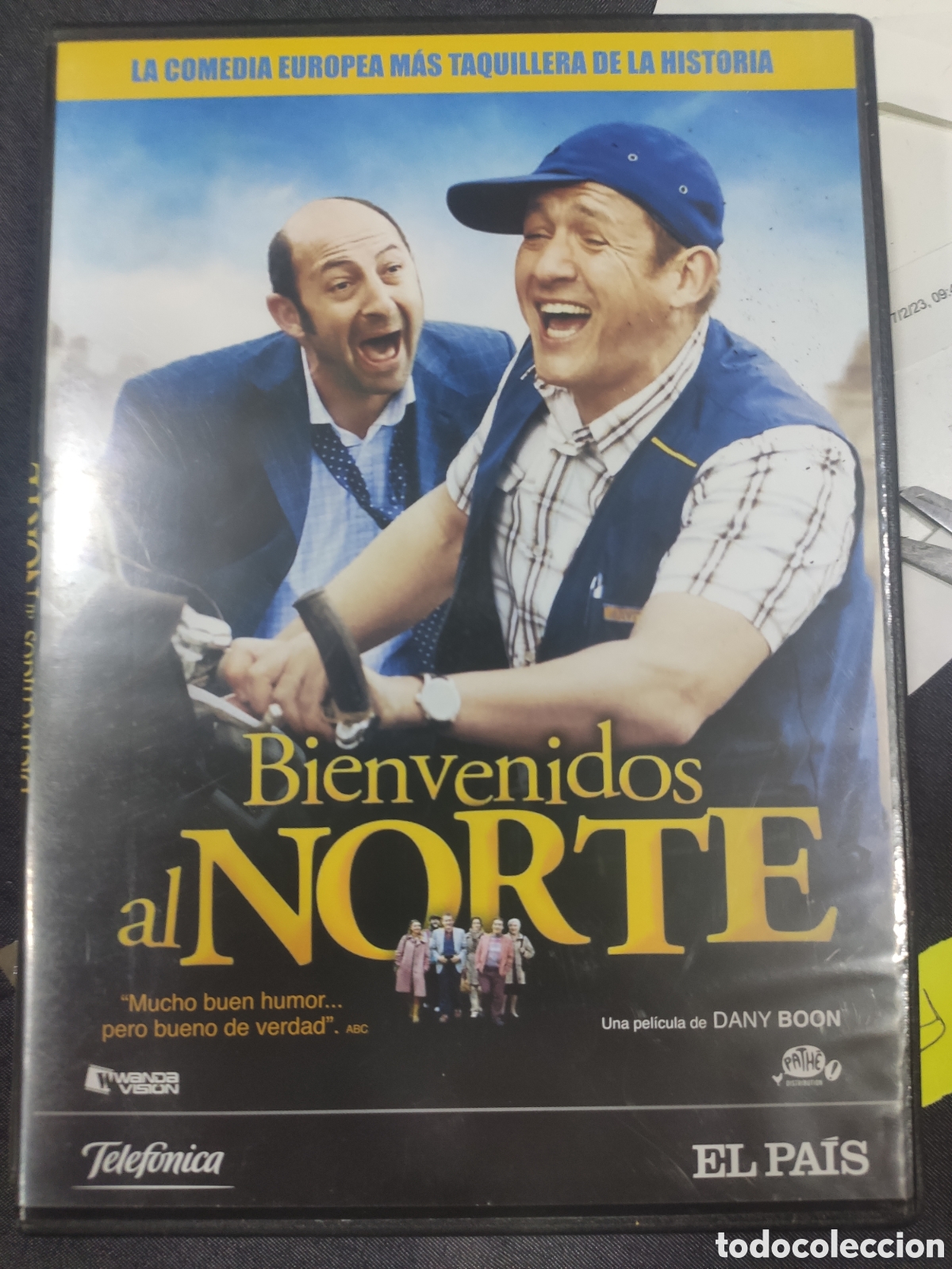 Cine: DVD BIENVENIDOS AL NORTE. DANY BOON SLIM