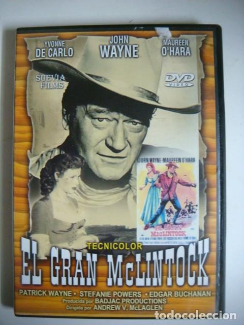 Cinema: D.V.D DE EL GRAN McLINTOCK CON JOHN WAYNE-(G)