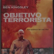 Cine: DVD. OBJETIVO TERRORISTA - BEN KINGSLEY -. Lote 57937513