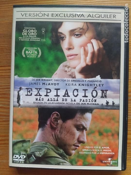 Cinema: DVD EXPIACION - MAS ALLA DE LA PASION - EDICION DE ALQUILER (CZ1)
