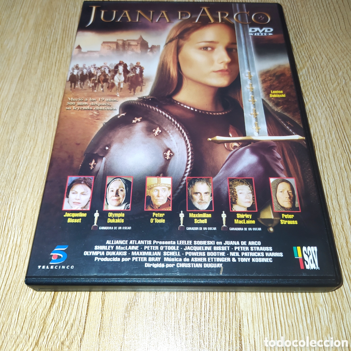 Cine: DVD Juana de Arco SAV Leeiee Sobieski