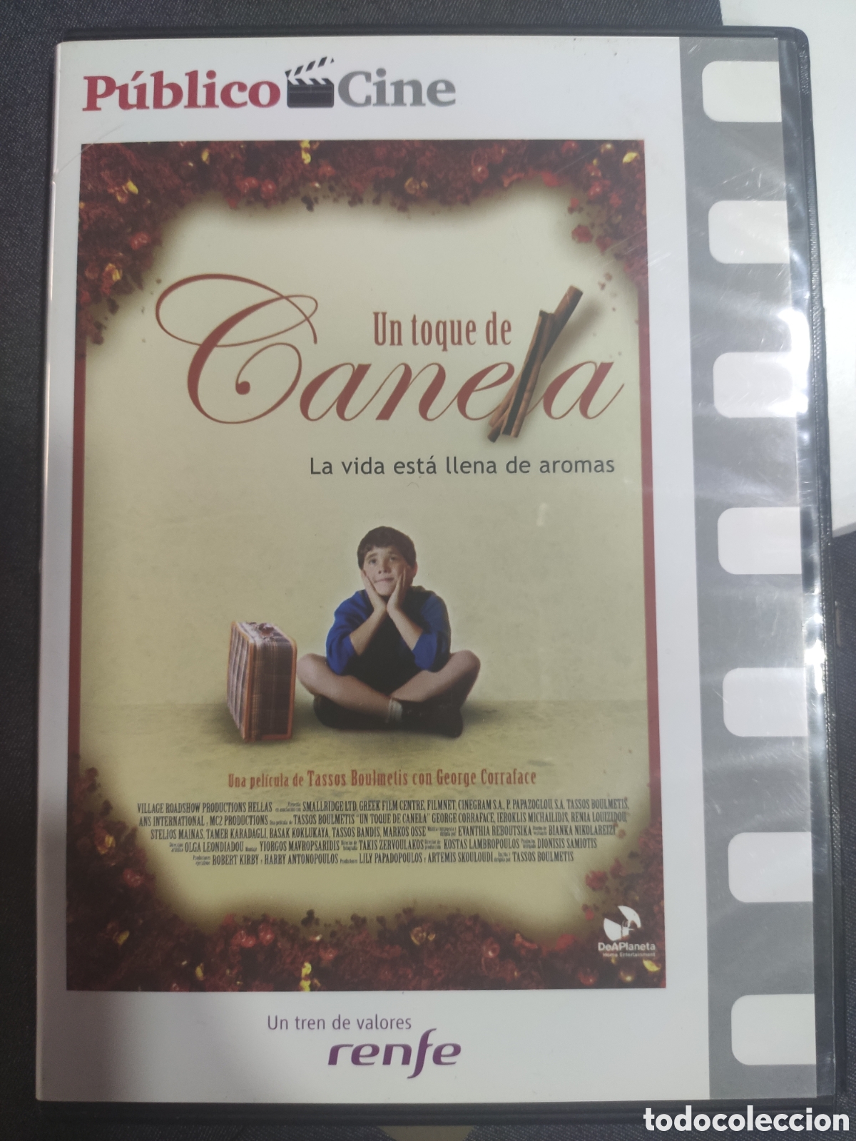 Cin&eacute;ma: DVD UN TOQUE DE CANELA. TASSO BOULMETIS SLIM