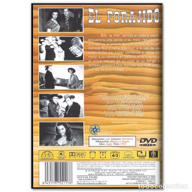 Cine: EL FORAJIDO DVD - Foto 2