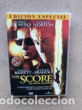 Cine: The Score (Un golpe maestro) /Robert de Niro & Edward Norton / Edici&oacute;n especial / DVD / Videoclub