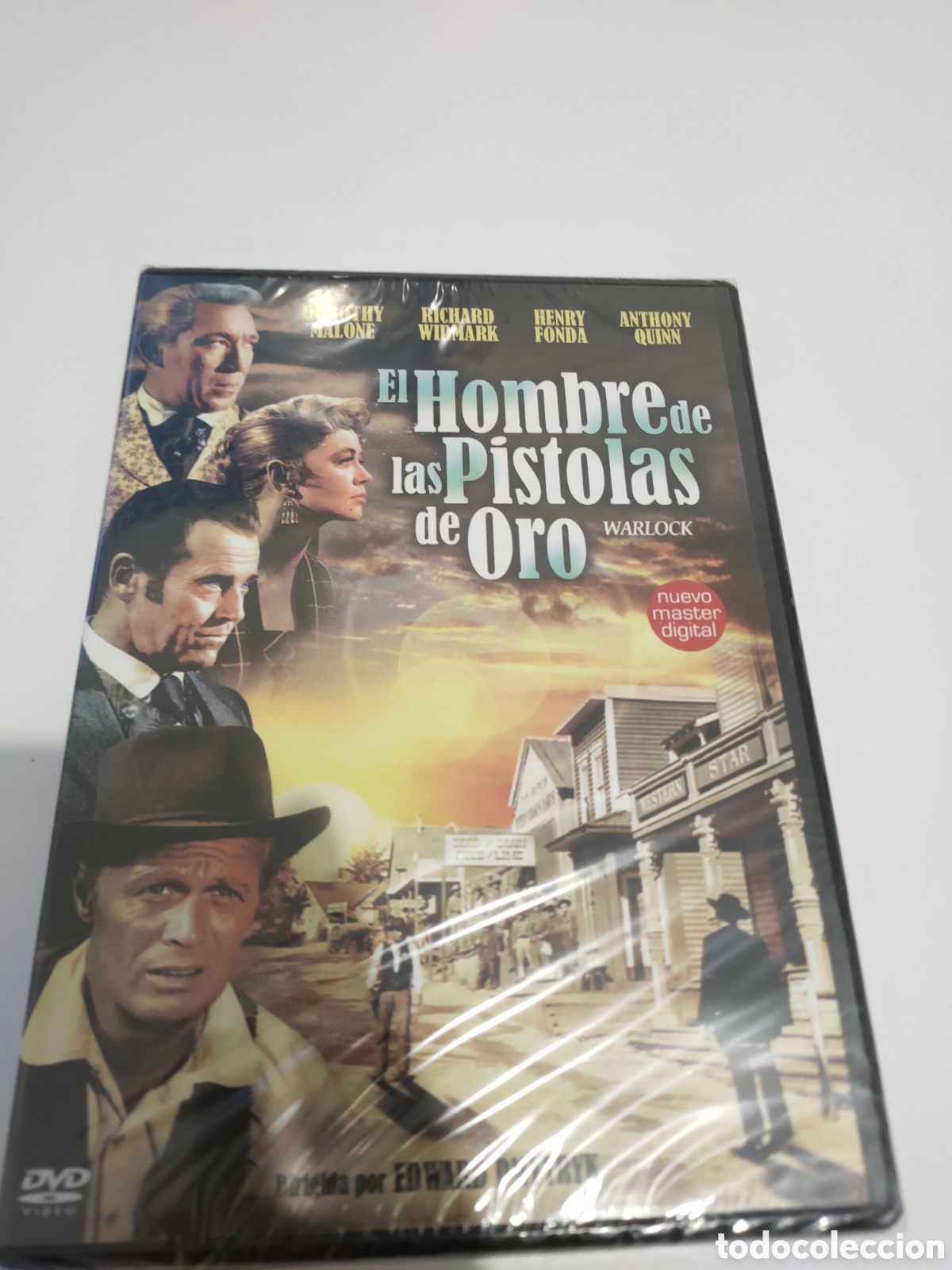 Cin&eacute;ma: ND231 el hombre de las pistolas de oro DVD NUEVO PRECINTADO