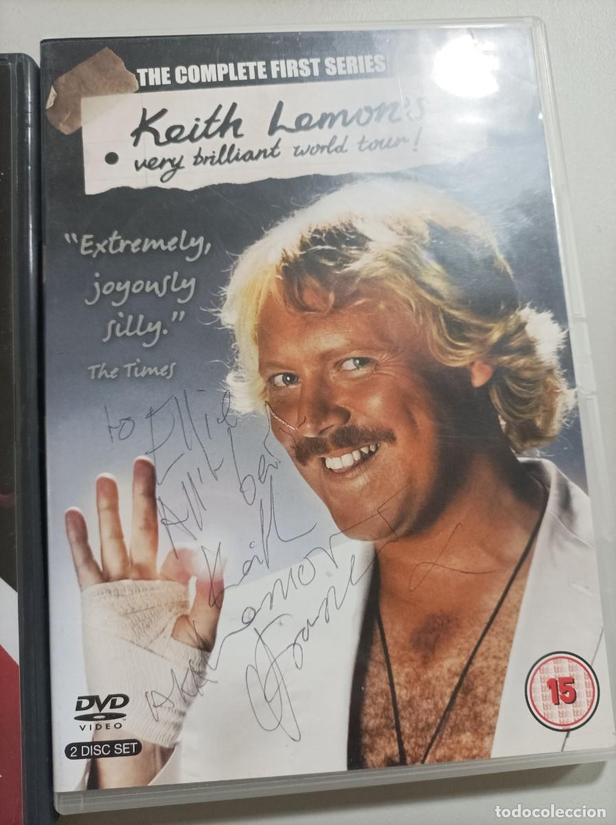Cine: DVD Humorista KEITH LEMON'S FIRMADO (aut&oacute;grafo con dedicatoria)