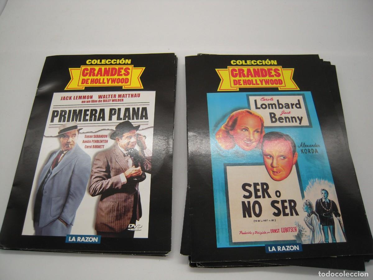 Cine: lote de 10 dvd la razon grandes de hollywood