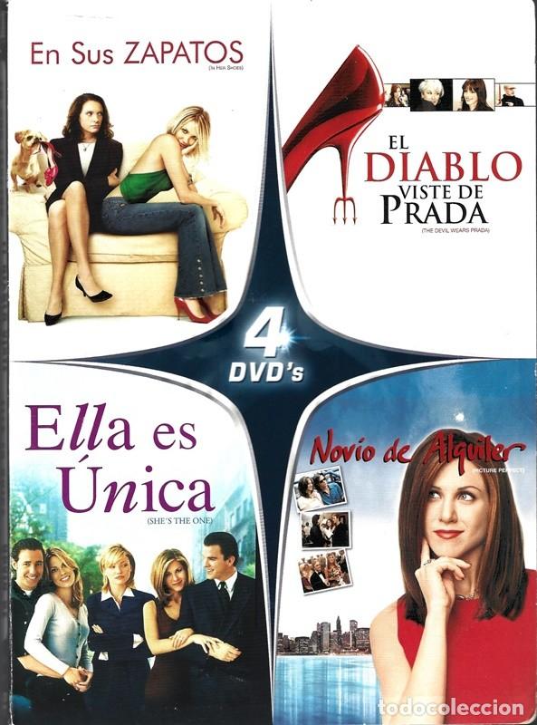 Cine: EN SUS ZAPATOS/ EL DIABLO VISTE DE PRADA/ ELLA ES &Uacute;NICA/ NOVIO DE ALQUILER