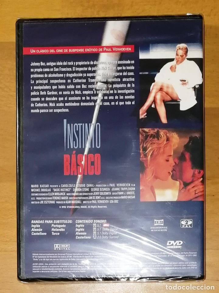 Cine: DVD. INSTINTO B&Aacute;SICO. - 2002 - Foto 2