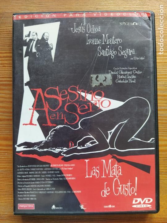 Cinema: DVD ASESINO EN SERIO - EDICION DE ALQUILER - LEER DESCRIPCION (034)