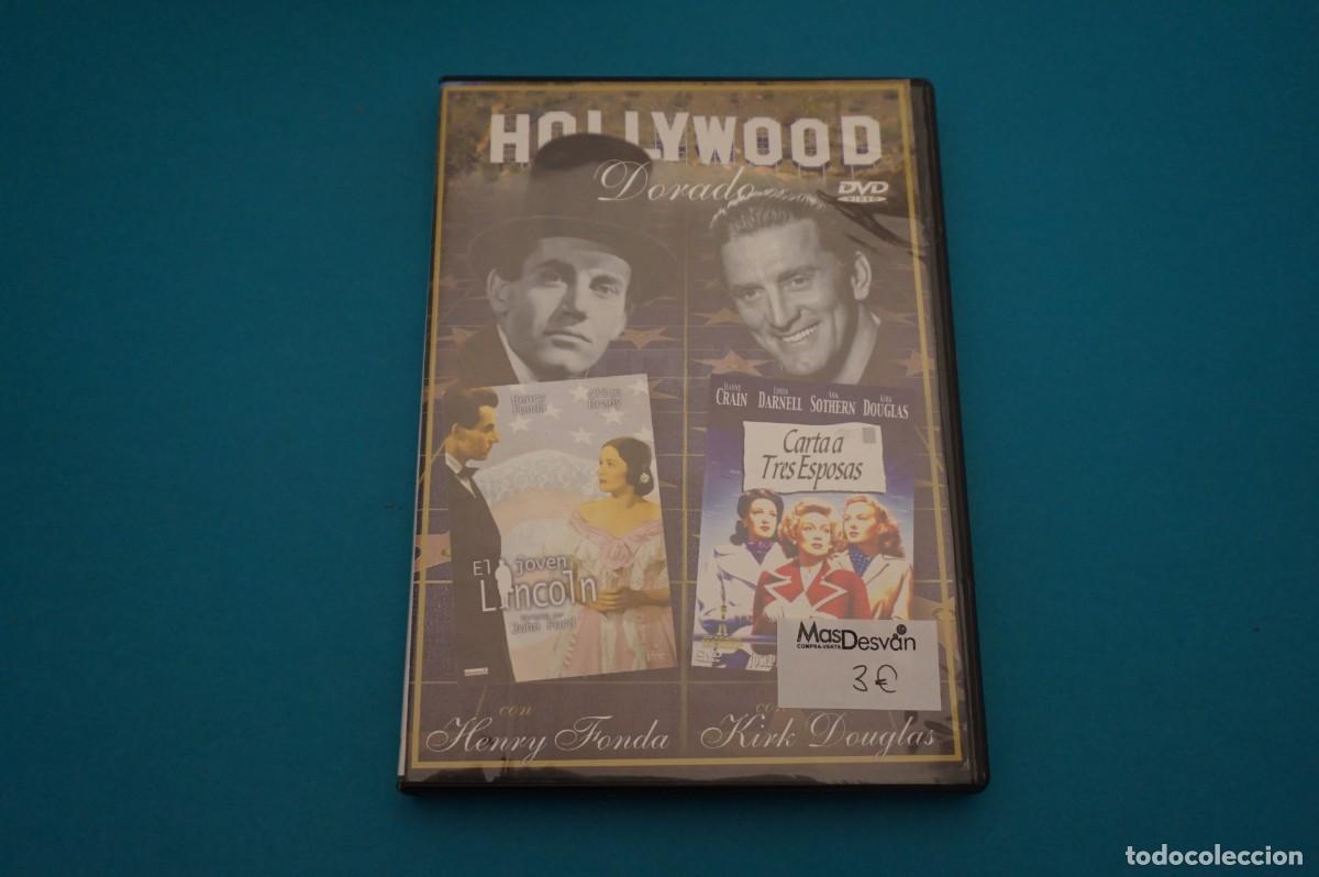 Cine: 6B6/ DVD - 2 PELICULAS - EL JOVEN LINCOLN - CARTA A TRES ESPOSAS
