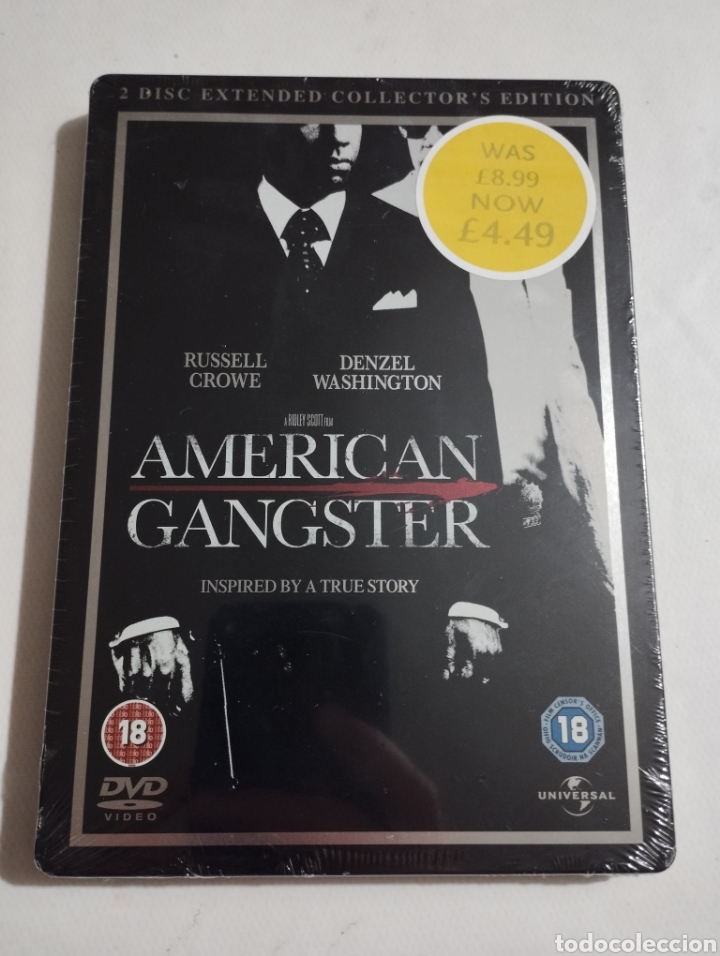 Cinema: AMERICAN GANGSTER. 2 DISC EXTENDED COLLECTOR'S EDITION (DVD) PRECINTADO