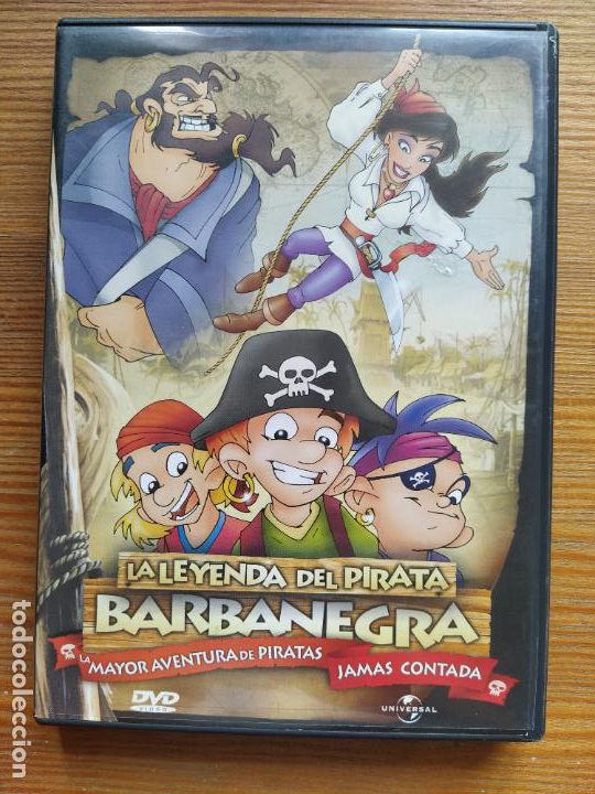 Kino: DVD LA LEYENDA DEL PIRATA BARBANEGRA (Z5)