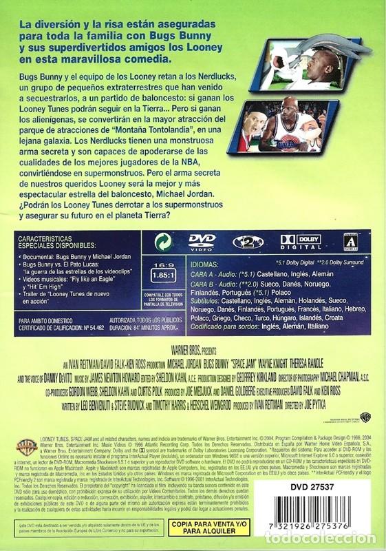 Cine: SPACE JAM BUGS BUNNY & MICHAEL JORDAN - Foto 2