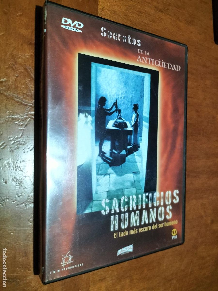 Cin&eacute;ma: LOS SACRIFICIOS HUMANOS. SECRETOS DE LA ANTIGUEDAD. DVD EN BUEN ESTADO