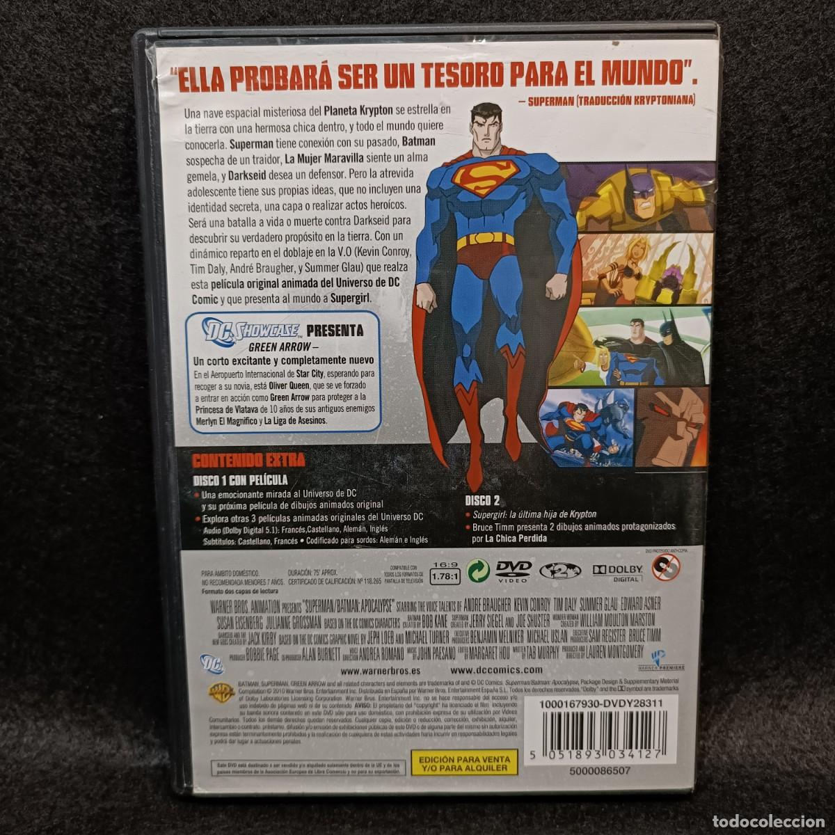 superman - batman - apocalipsis - película orig - Acheter Films de cinéma  DVD sur todocoleccion
