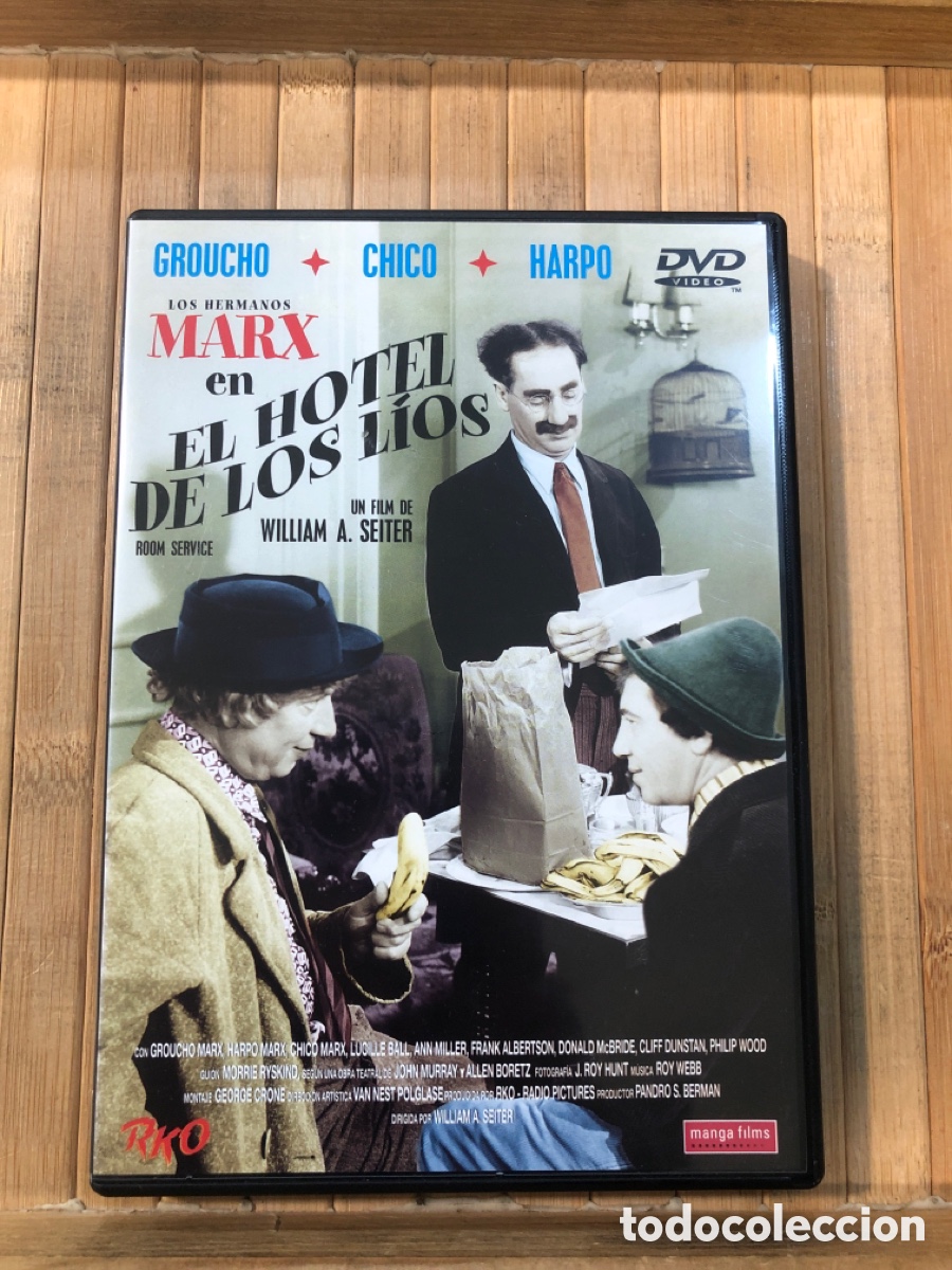 Cinema: El Hotel de los L&iacute;os DVD SEMINUEVO