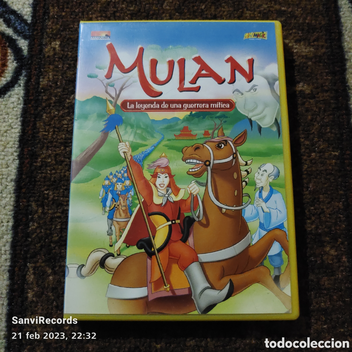 Cine: DVD: MUL&Aacute;N, LA LEYENDA DE UNA GUERRERA M&Iacute;TICA (DIVIMAGIC HOME VIDEO)