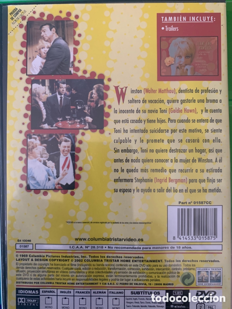 Cine: Flor de Cactus - Foto 2