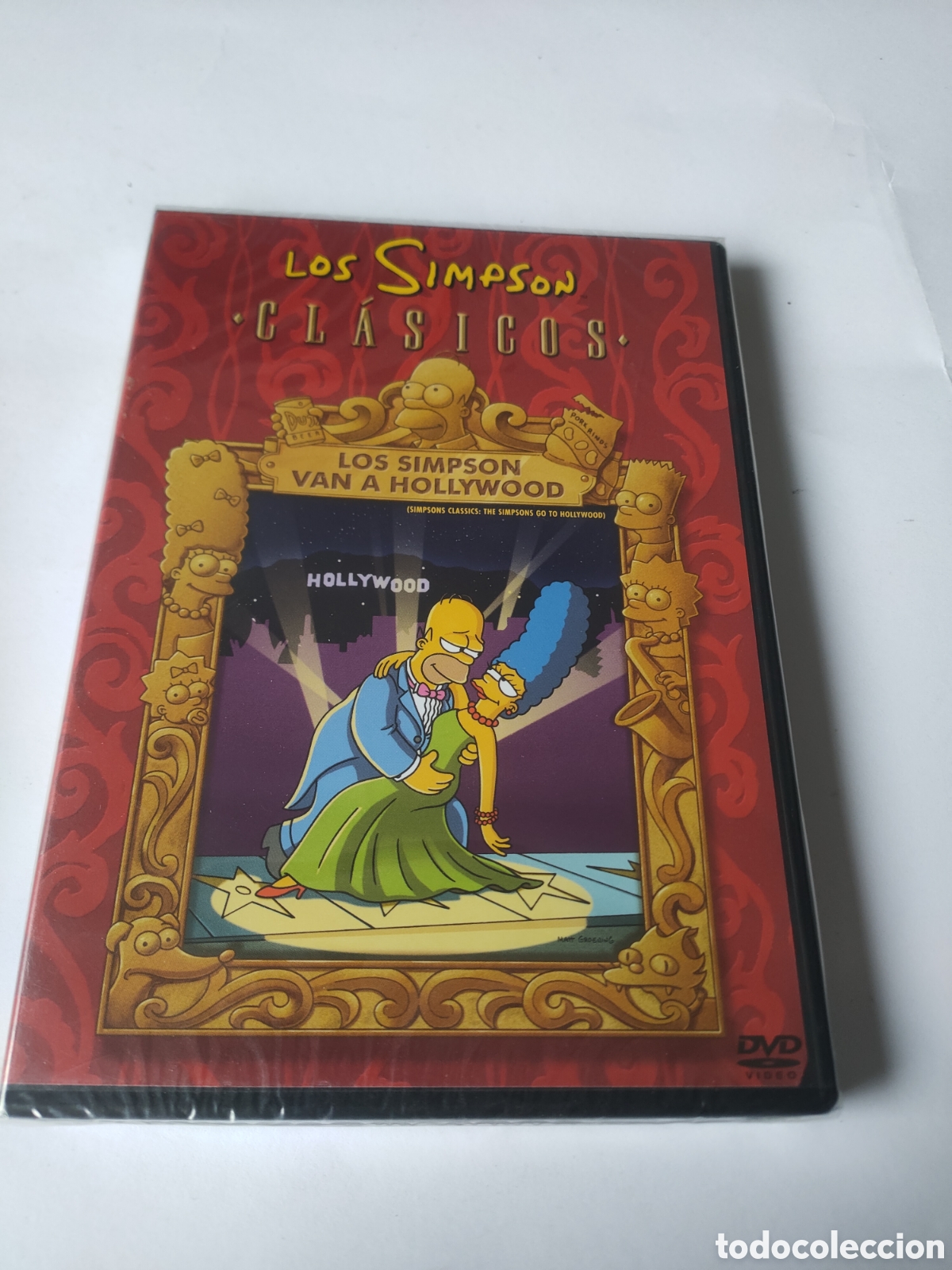 Cin&eacute;ma: ND126 los Simpson van a Hollywood DVD NUEVO PRECINTADO