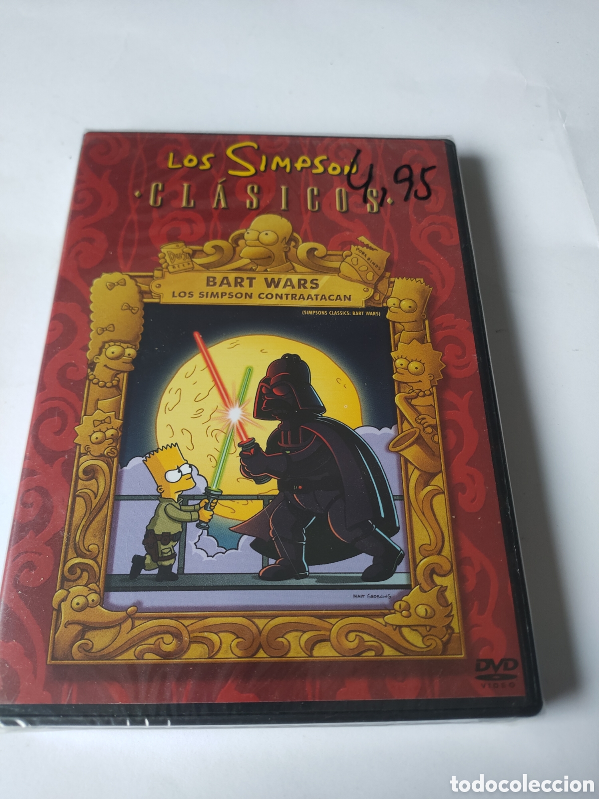 Cin&eacute;ma: ND102 los Simpson Bart wars DVD NUEVO PRECINTADO