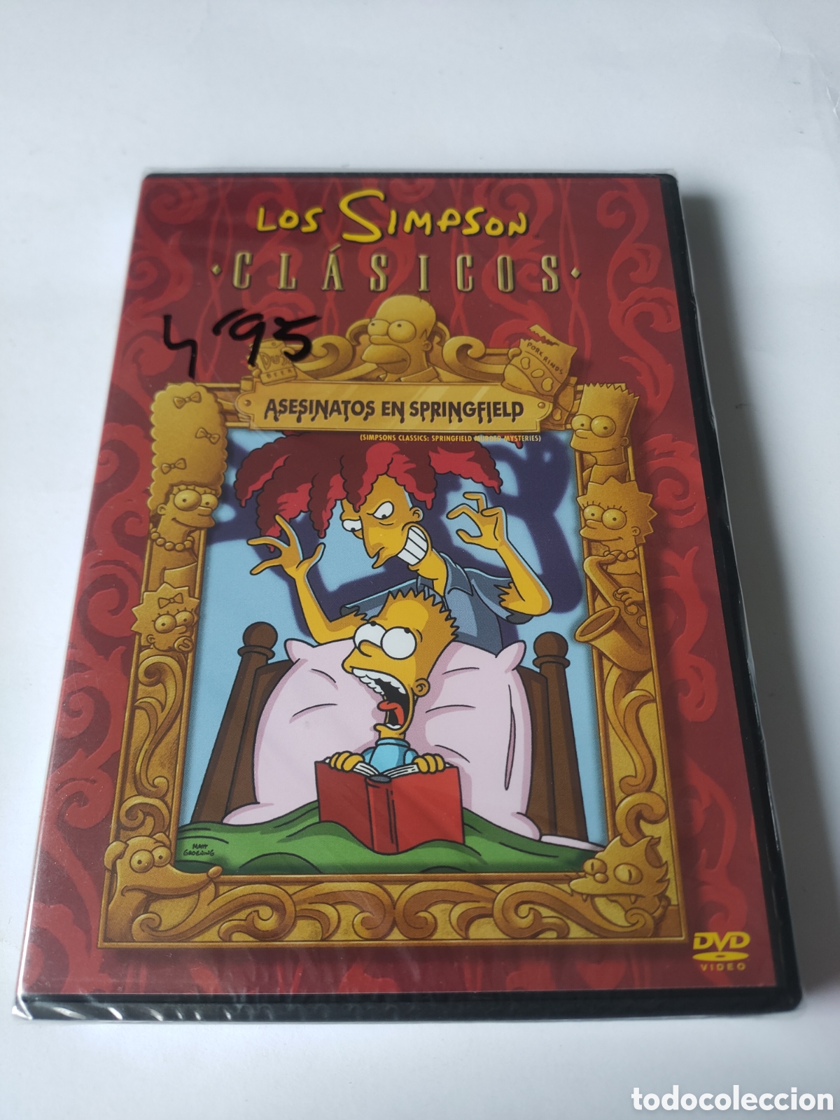 Cin&eacute;ma: ND102 los Simpson asesinatos en Springfield DVD NUEVO PRECINTADO