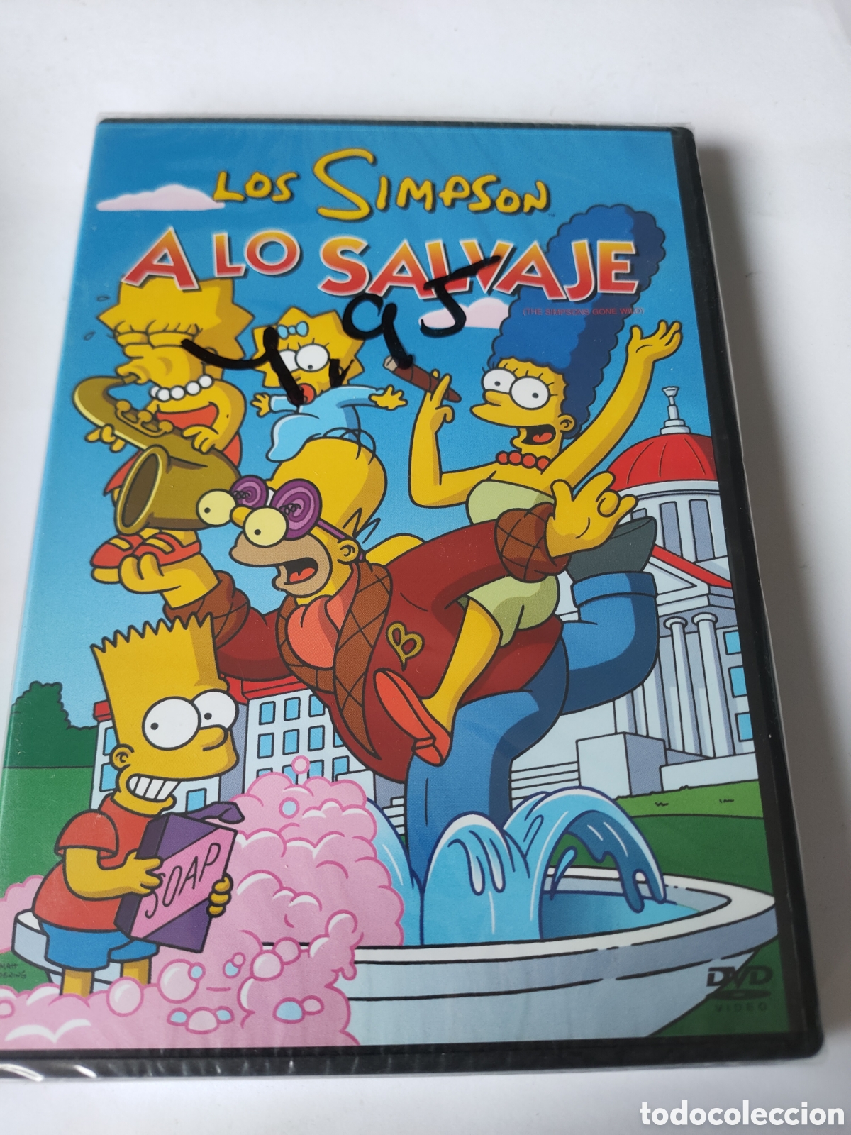 Cin&eacute;ma: ND115 los Simpson a los salvaje DVD NUEVO PRECINTADO