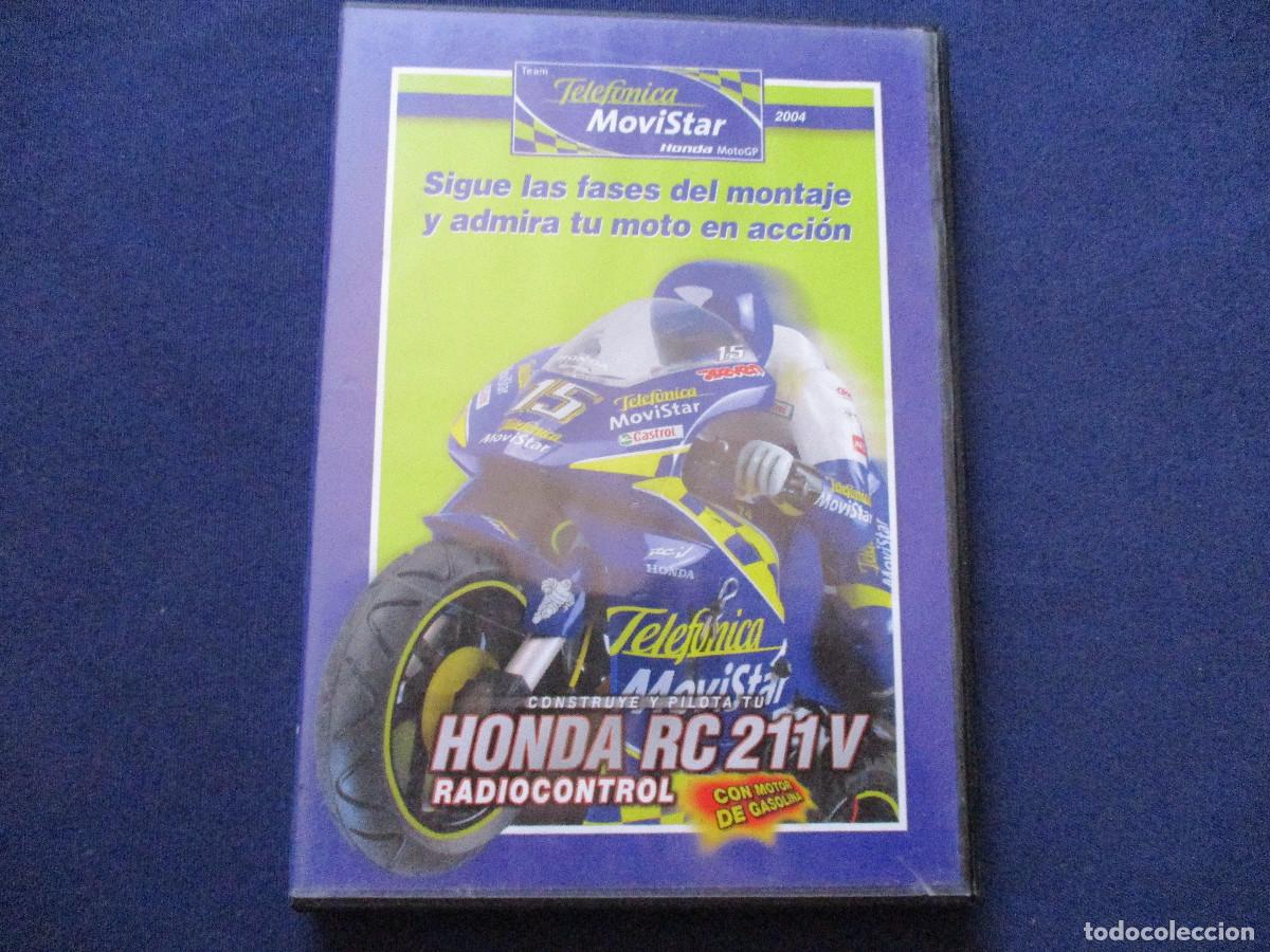 Cine: DVD - CONSTRUYE Y PILOTA TU HONDA RC 211 V RADIOCONTROL &middot; INSTRUCCIONES,SIGUE LAS FASES DEL MONTAJE