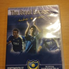 Cine: THE GREAT ESCAPE.. INTO A NEW ERA (DVD PRECINTADO) PORTSMOUTH FC. THE OFFICIAL SEASON REVIEW 2005-06