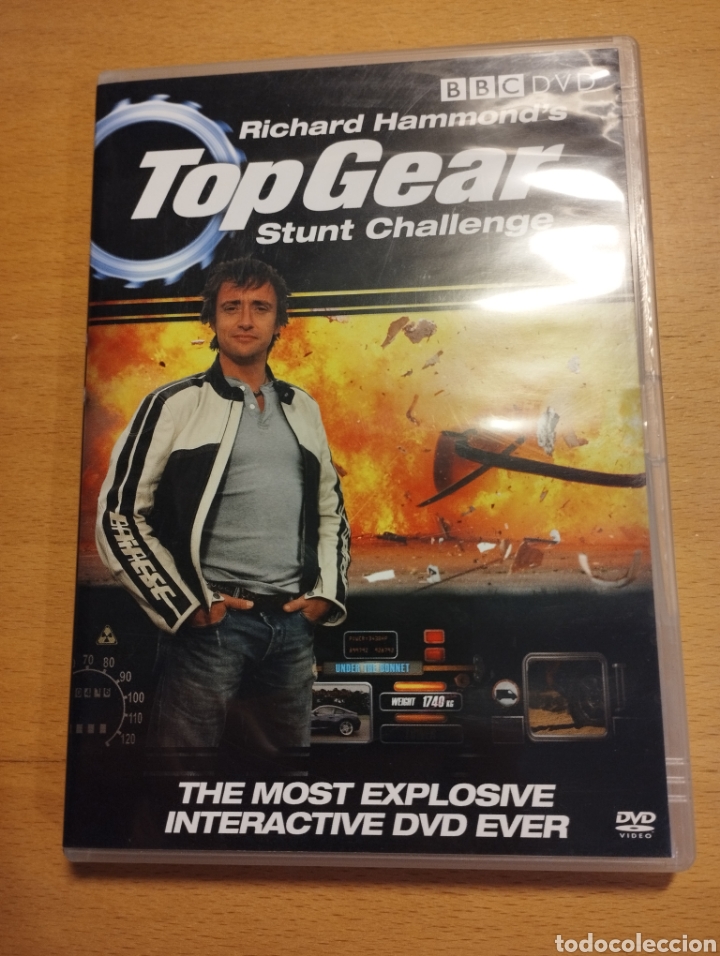 Cin&eacute;ma: TOP GEAR. RICHARD HAMMOND'S STUNT CHALLENGE (DVD) THE MOST EXPLOSIVE INTERACTIVE DVD EVER