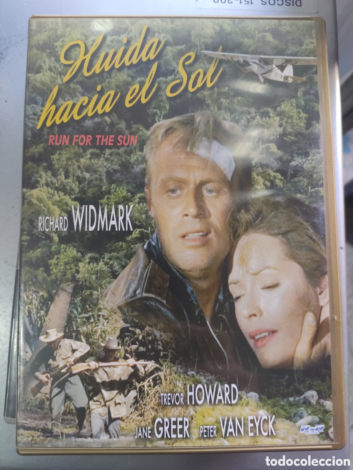 Cine: DVD HUIDA HACIA EL SOL. RICHARD WIDMARK