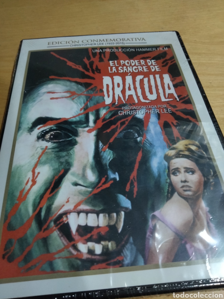 Cine: El poder de la sangre de Dr&aacute;cula dvd Nuevo - 809