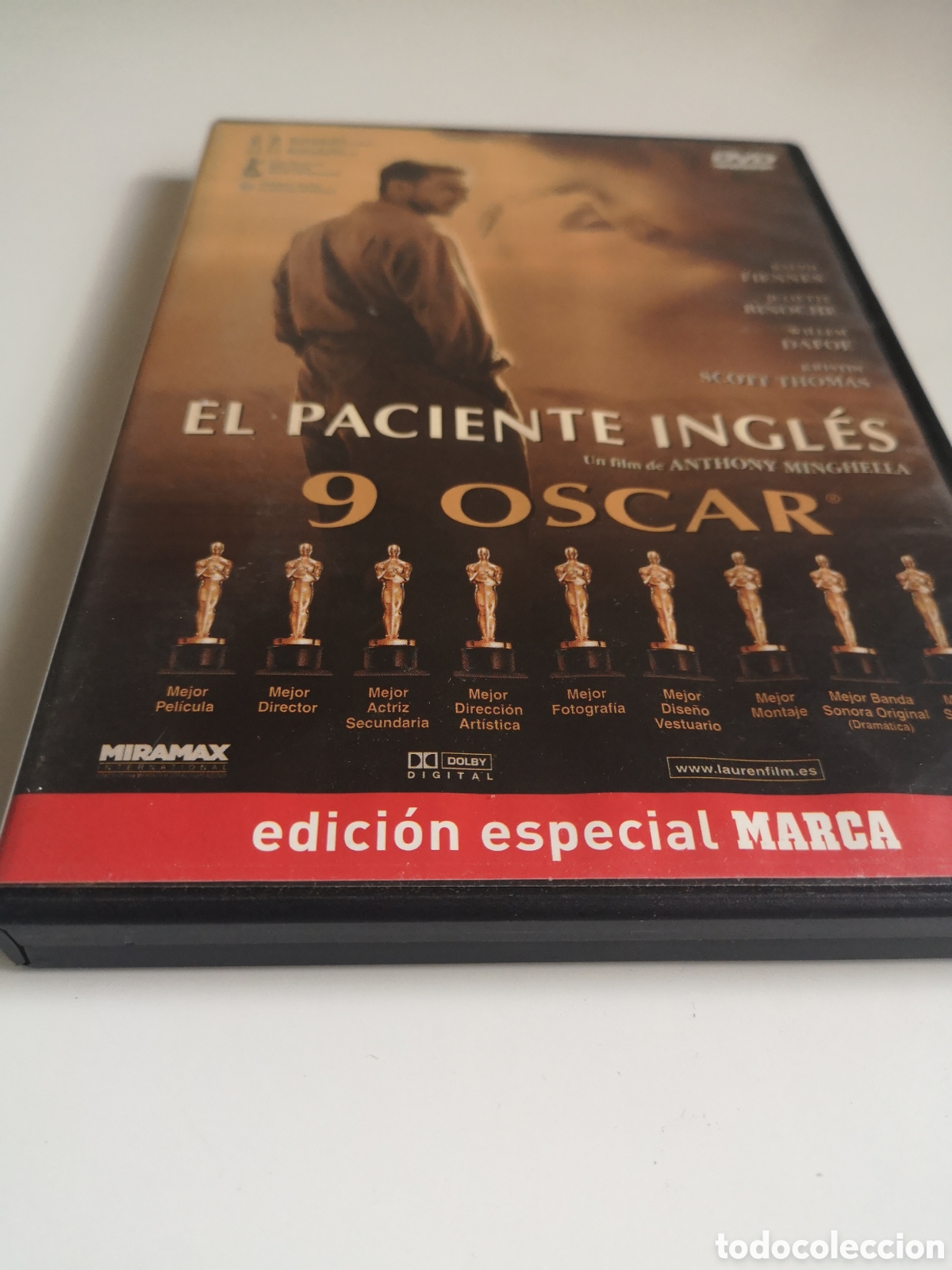 Cine: EL PACIENTE INGL&Eacute;S en dvd - Foto 1