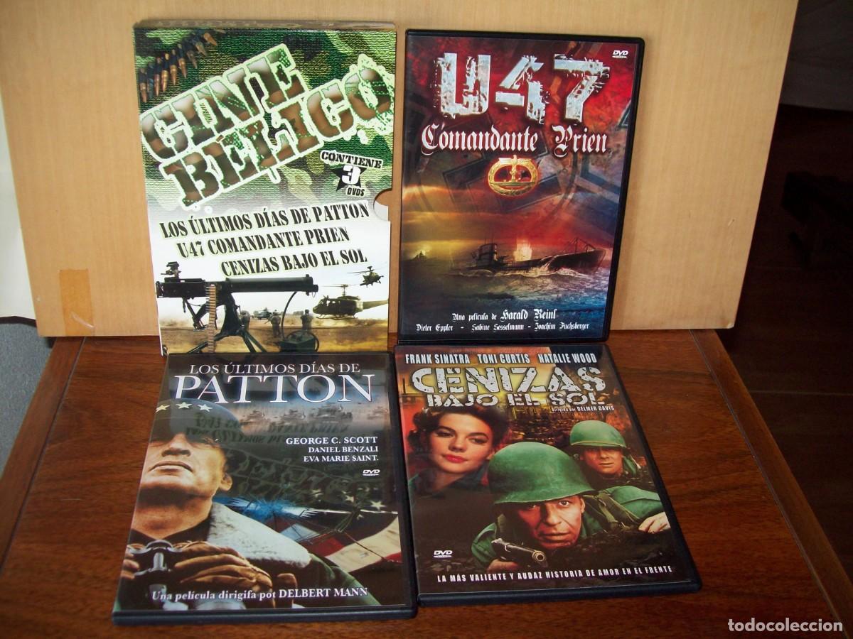 Cine: PACK CINE BELICO EN DVD - 3 PELICULAS EN CAJA FINA - LOS ULTIMOS DIAS DE PATTON +