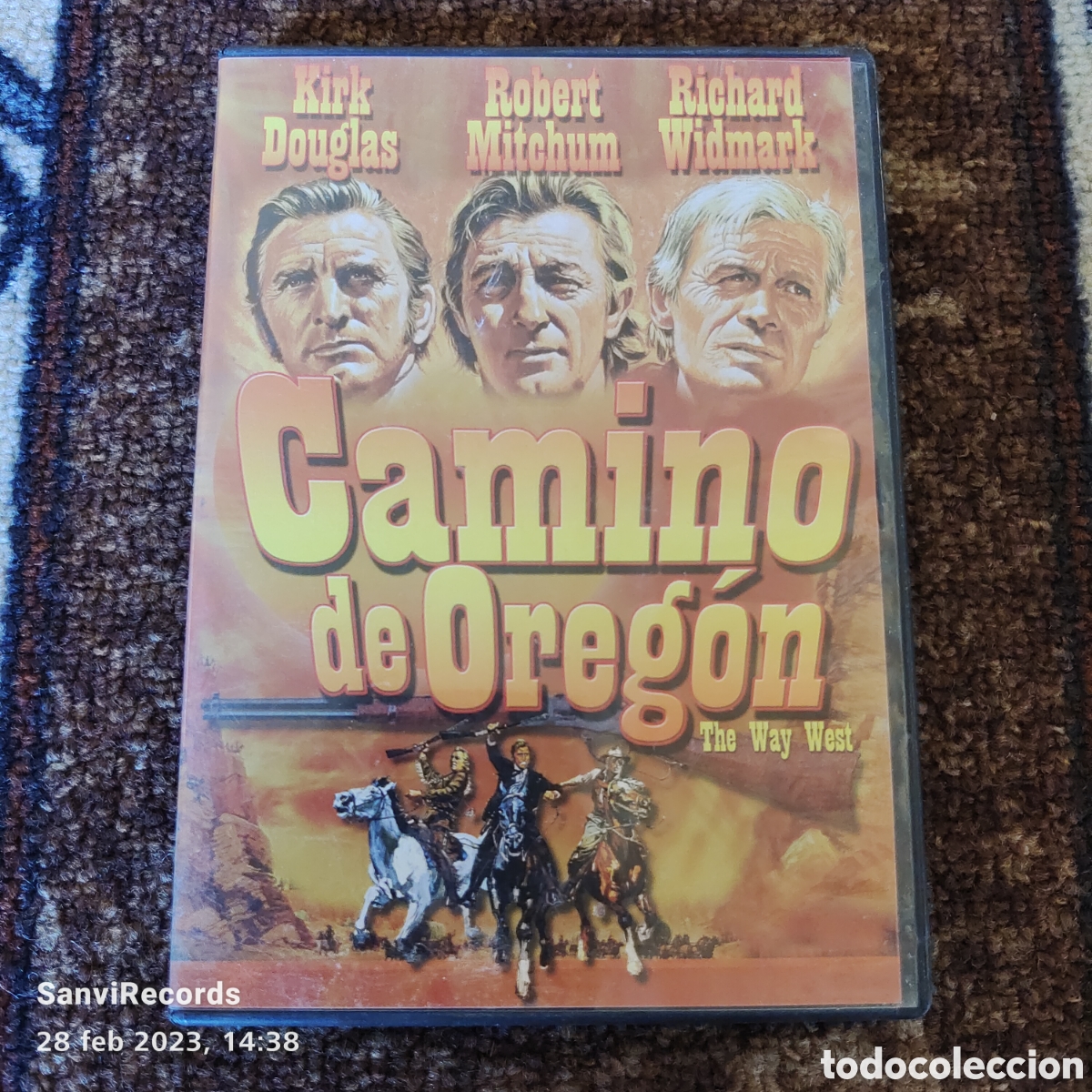 Cine: PEL&Iacute;CULA DVD: CAMINO DE OREG&Oacute;N (KIRK DOUGLAS...)