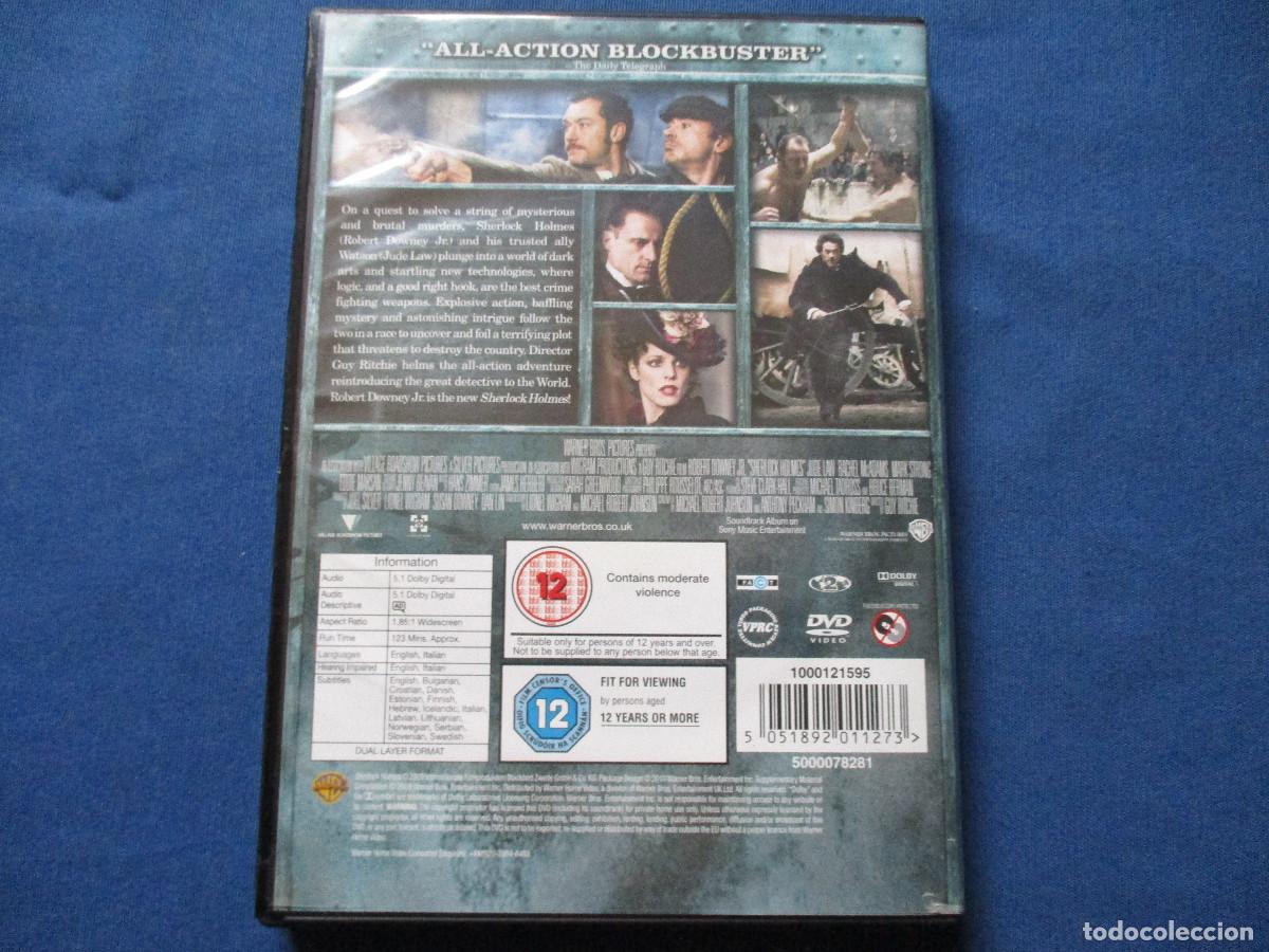 Cine: DVD - SHERLOCK HOLMES &middot; VERSI&Oacute;N ORIGINAL EN INGL&Eacute;S - Foto 4