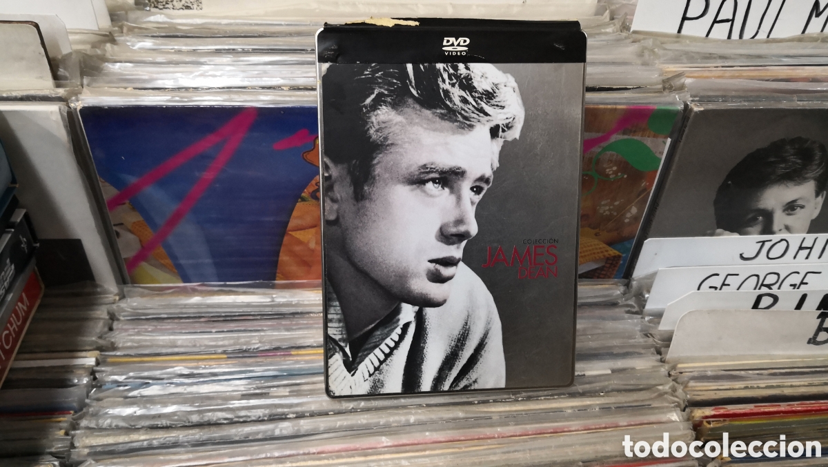 Cine: Colecci&oacute;n James dean, caja met&aacute;lica