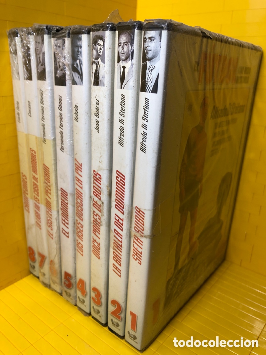 Cine: LOTE DE 8 DVD ● COLECCION COMPLETA ● EL FUTBOL QUE HIZO HISTORIA ● ● ●