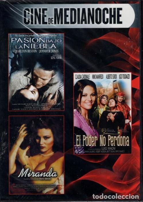Cine: PASION BAJO LA NIEBLA + MIRANDA + OTRA DVD- 3 RELATOS QUE LE ENTUSIASMAR&Aacute;N...A PRECIO DE OCASION