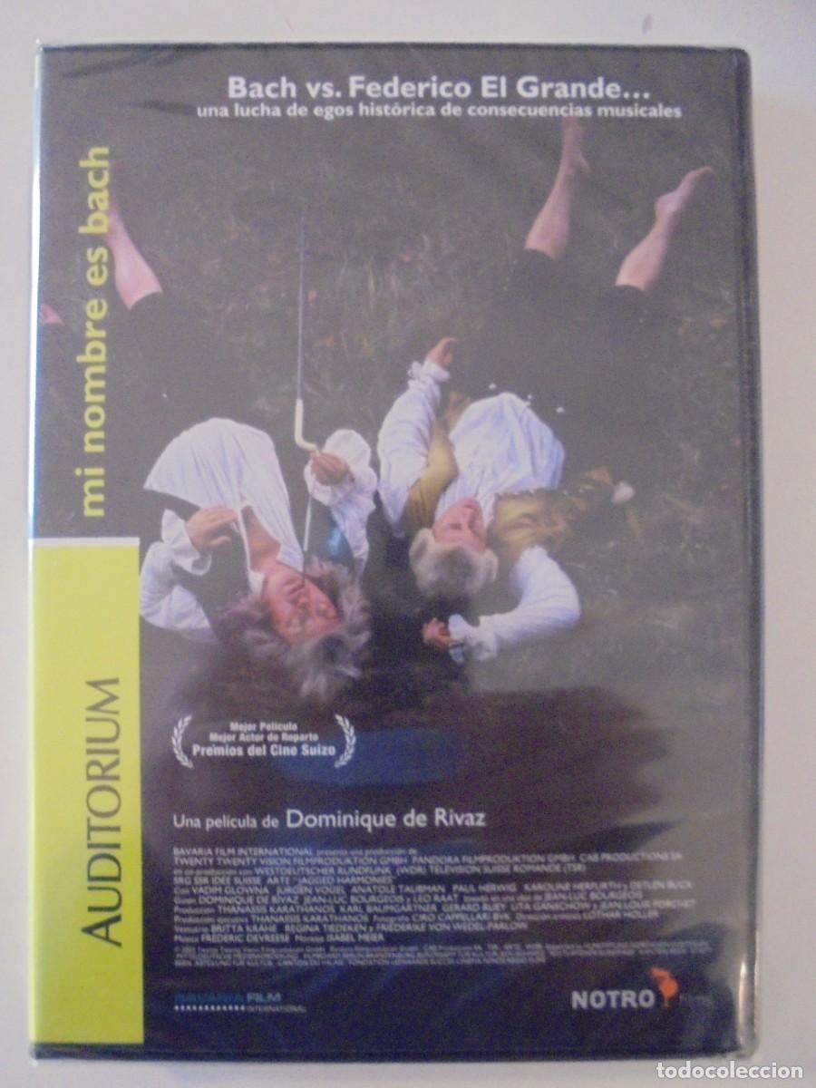 Cinema: MI NOMBRE ES BACH. BACH VS. FEDERICO EL GRANDE. DVD DE LA PELICULA DE DOMINIQUE DE RIVAZ. NUEVO A ES