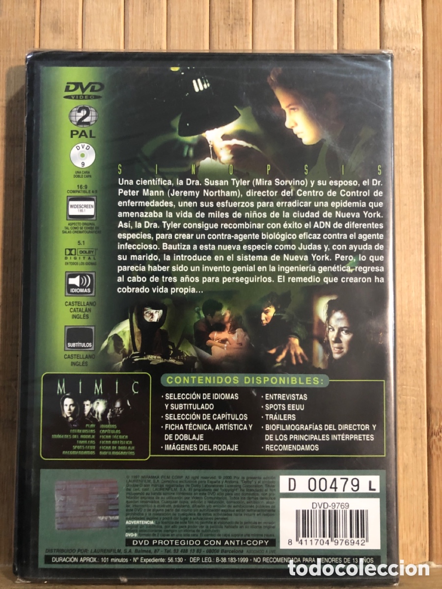 Cine: Mimic DVD - Precintado - - Foto 2