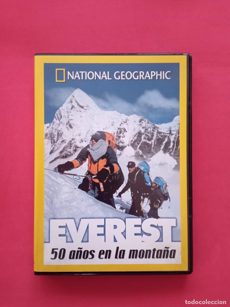 Cine: DVD: EVEREST, 50 A&Ntilde;OS EN LA MONTA&Ntilde;A. NATIONAL GEOGRAPHIC.