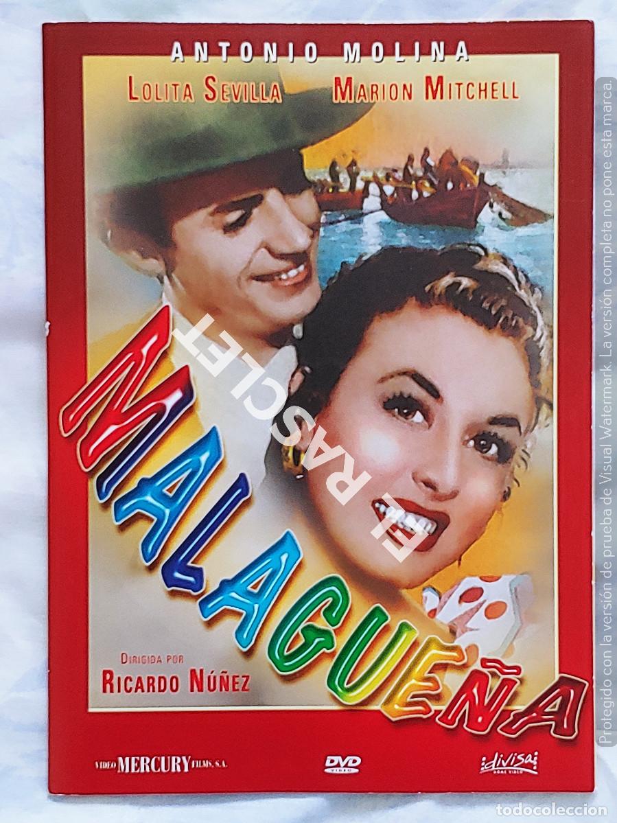 Cinema: CINE PELICULA EN DVD -MALAGUE&Ntilde;A -A&Ntilde;O 1957