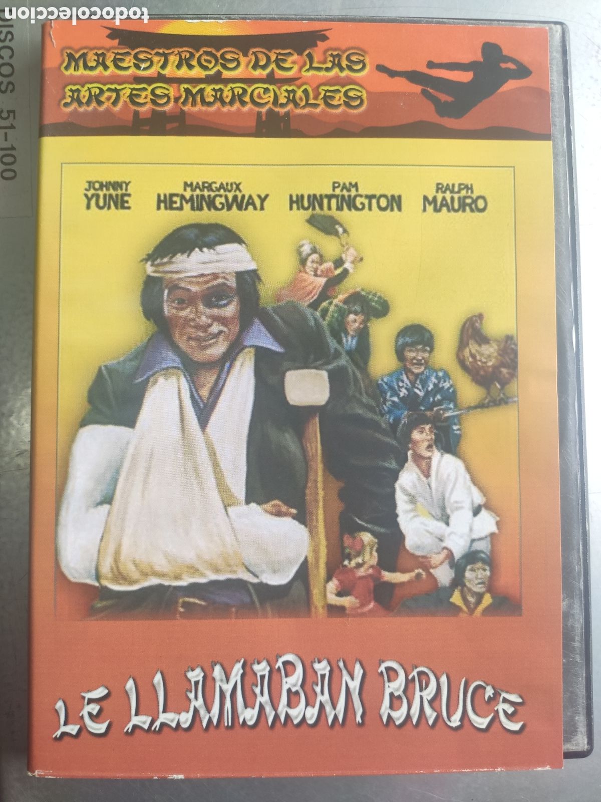 Cine: DVD LE LLAMABAN BRUCE. JOHNNY YUNE