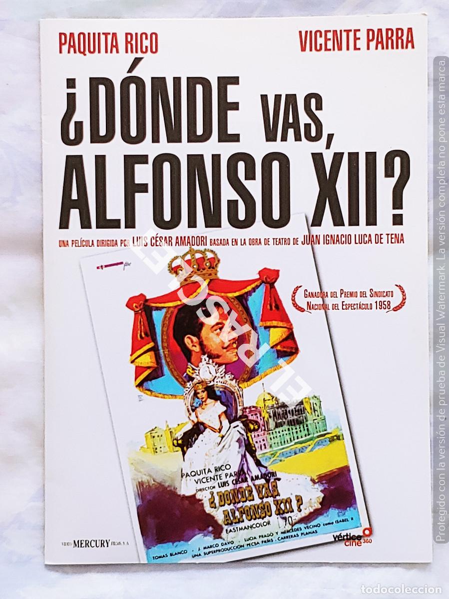 Cinema: CINE PELICULA EN DVD -&iquest;DONDE VAS, ALFONSO XII?