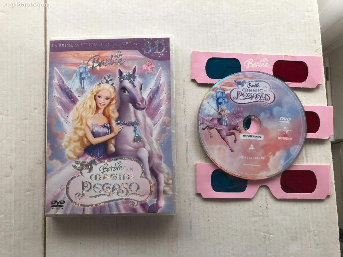 Cine: BARBIE Y LA MAGIA DE PEGASO - PELICULA DVD KREATEN