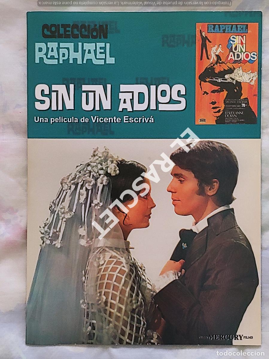 Cine: CINE PELICULA EN DVD -RAPHAEL EN : SIN UN ADIOS