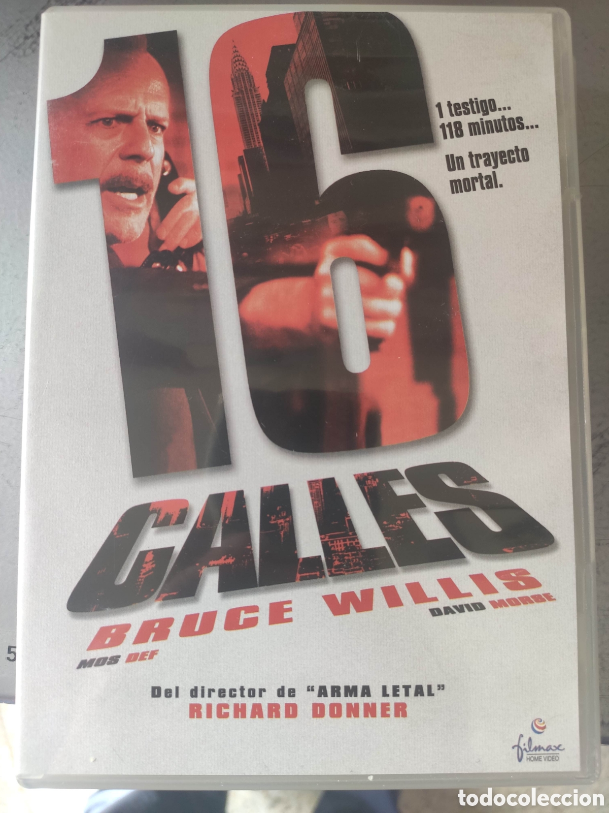 Cine: DVD 16 CALLES BRUCE WILLIS - Foto 1